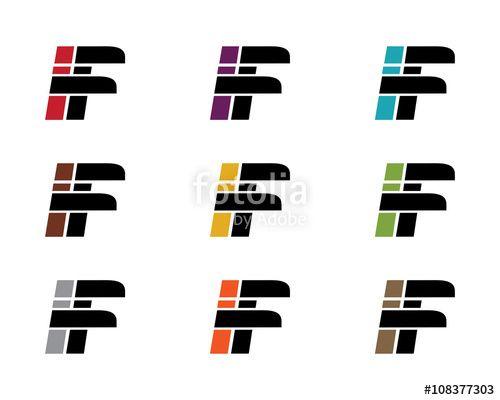 Double F Logo - Double F Leter Logo Stock Image And Royalty Free Vector Files