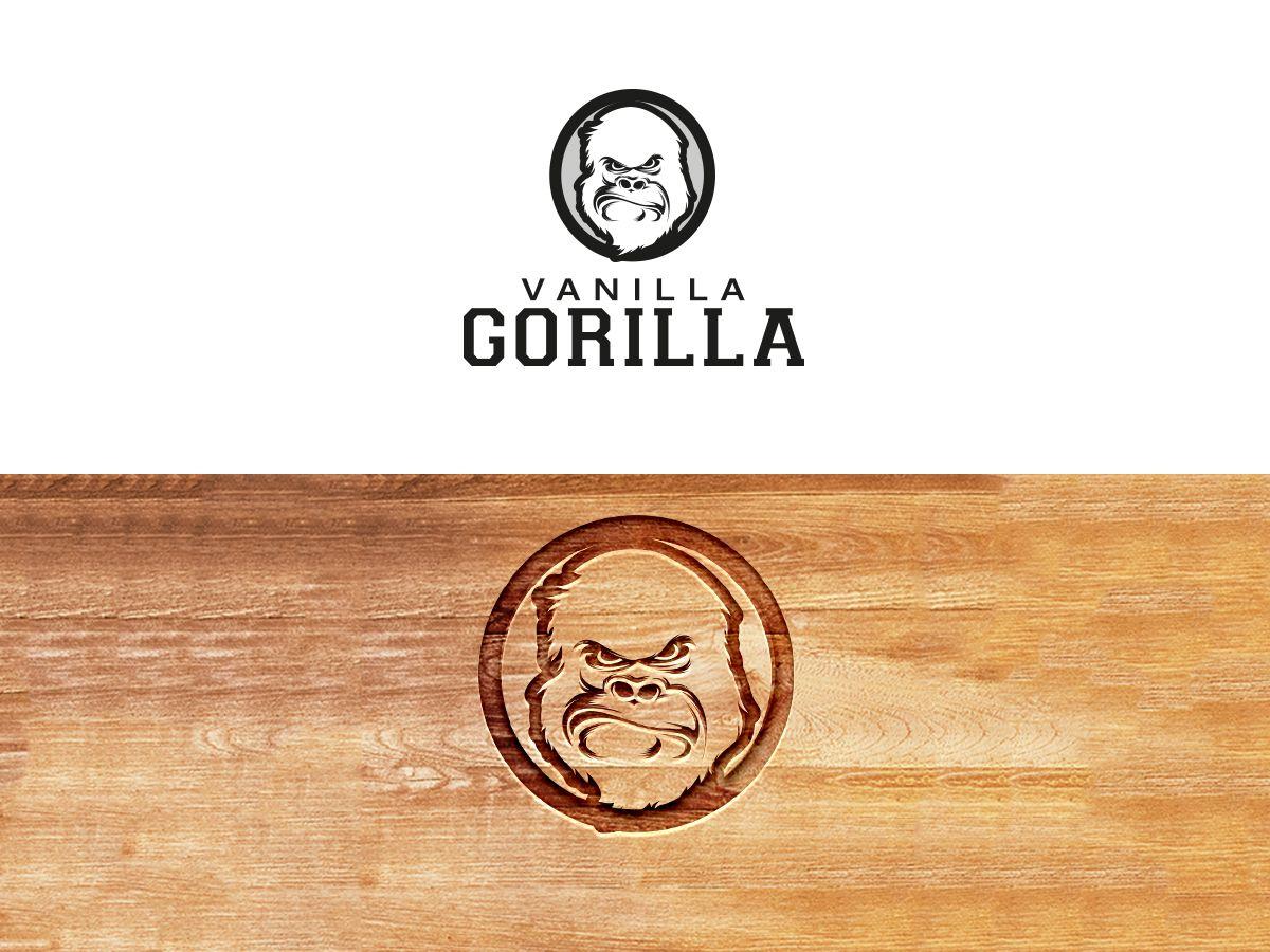 Vanilla Circle Logo - Conservative, Masculine, Fitness Logo Design for Vanilla Gorilla