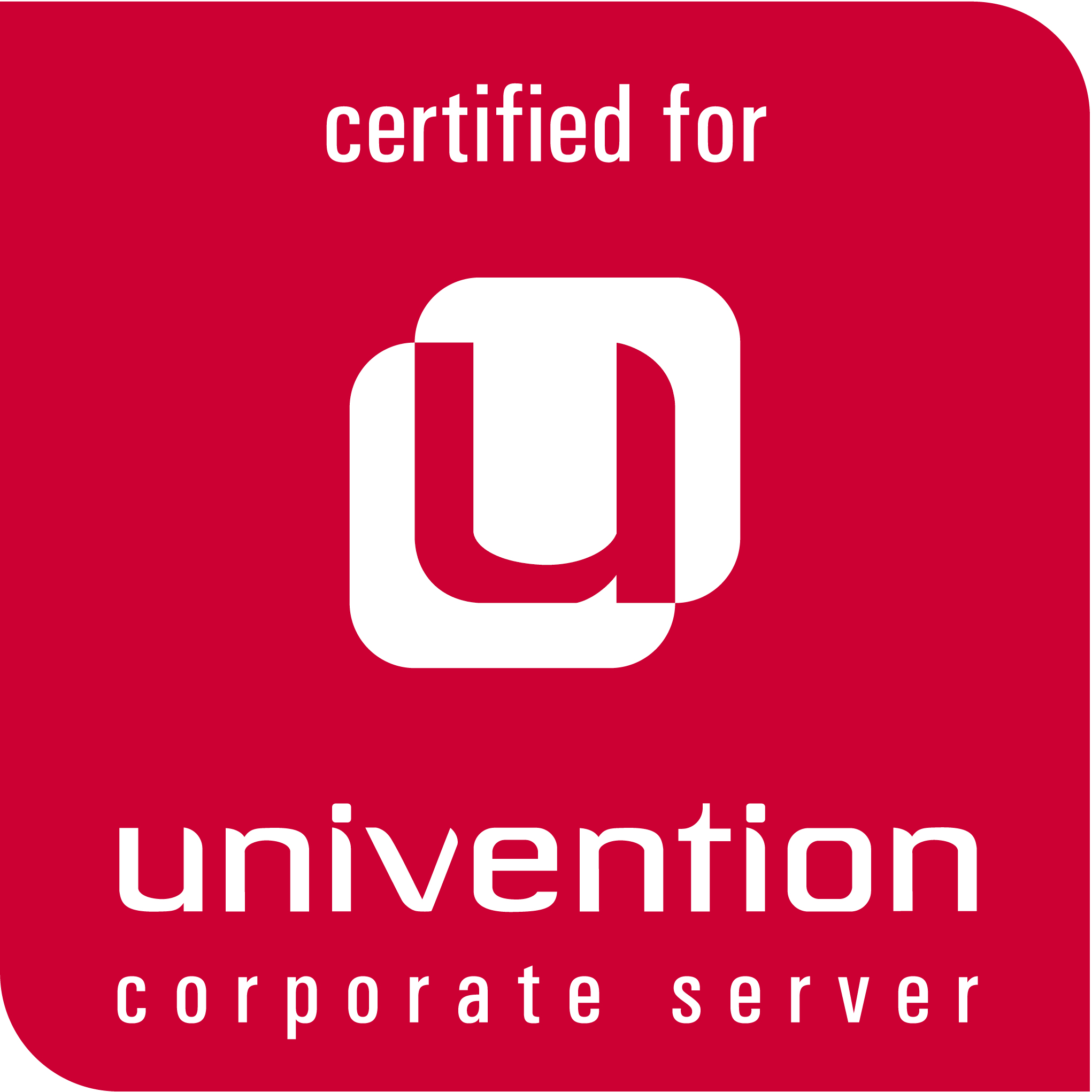 Red Server Logo - File:Logo certified for univention corporate server.png - Univention ...