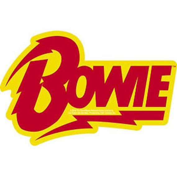 Lightning Bolt Band Logo - David Bowie Lightning Bolt Logo Vinyl Sticker, Officially Licensed ...