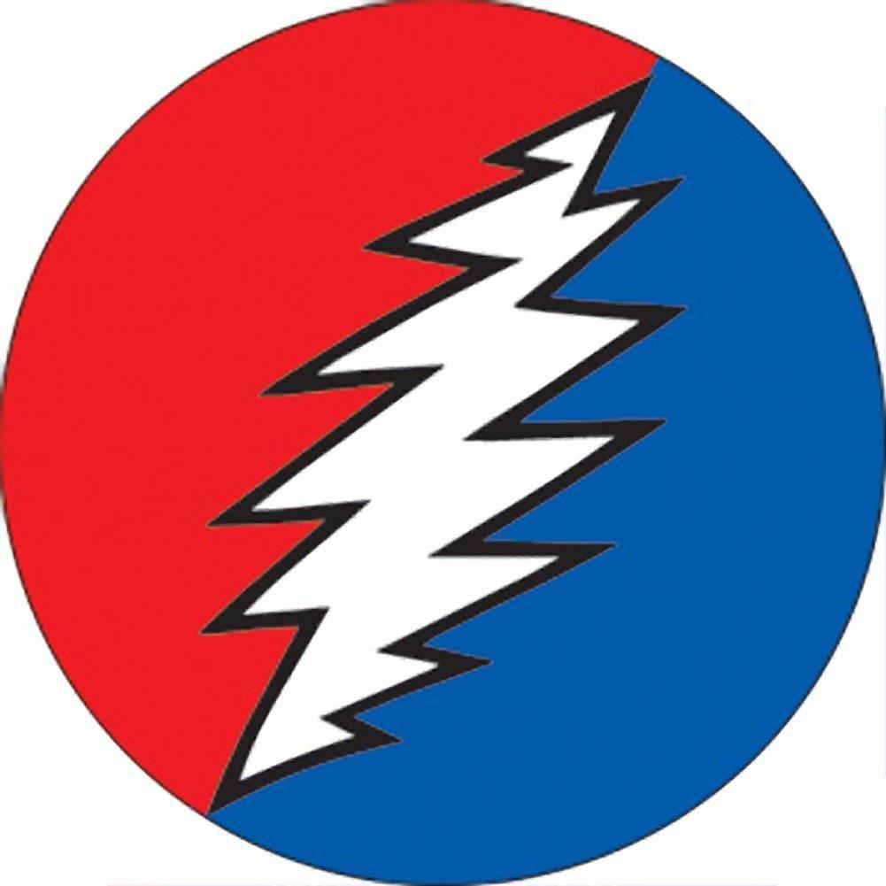 Lightning Bolt Band Logo - Grateful Dead Lightning Bolt Button – RockMerch