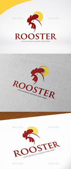 Rooster with Three Logo - Best rooster logo image. Hens, Roosters, Chickens, roosters