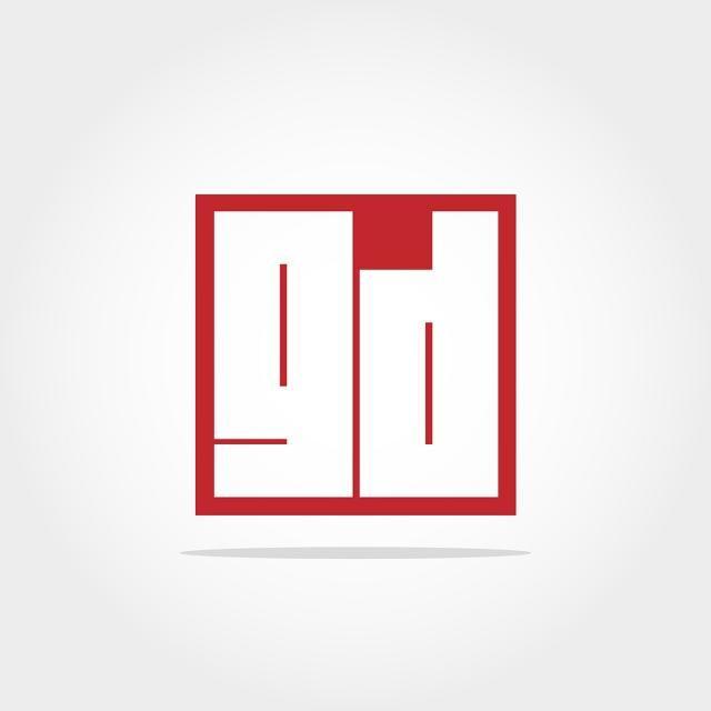 GD Logo - Initial Letter GD Logo Template Design Template for Free Download on ...