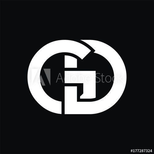 GD Logo - GD logo initial letter design template vector - Buy this stock ...
