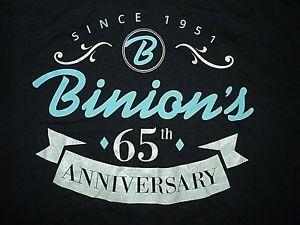 Binion's Logo - BINION'S CASINO 65th Anniversary Las Vegas * BRAND NEW Logo Image T