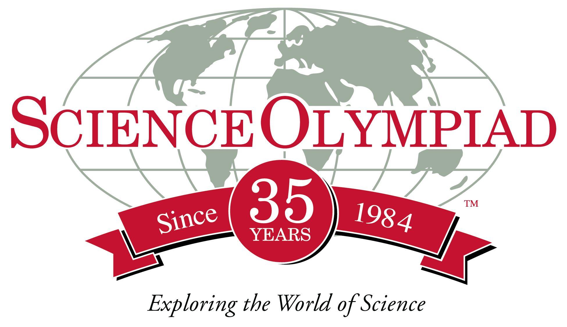 Red Gray Logo - Use of Science Olympiad Logo | Science Olympiad