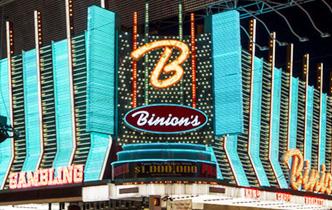 Binion's Logo - Binion's Gambling Hall. Fremont Street Experience