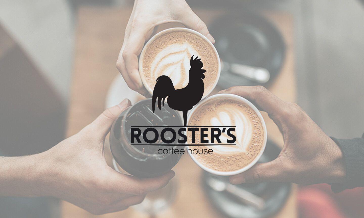 Rooster with Three Logo - Cafe & Bistro Logo Design | Ottawa Brand Strategy & Graphic Design ...