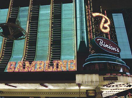 Binion's Logo - Binion's still brings that classic Vegas poker