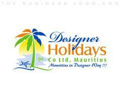 Holiday Logo - 9 Best Holiday Logos images | Business Logo Design, Custom logo ...
