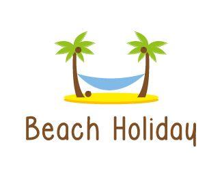 Holiday Logo - Beach holiday Designed