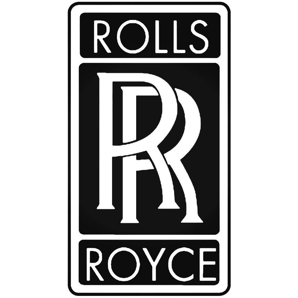Rolls-Royce Logo - Rolls Royce Logo Vector Now Aftermarket Decal Sticker