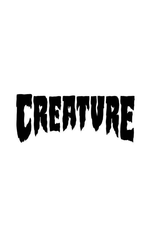 Creature Skateboards Logo - Creature Creek Freaks Deck 8.6 – Hard Times Skate Shop