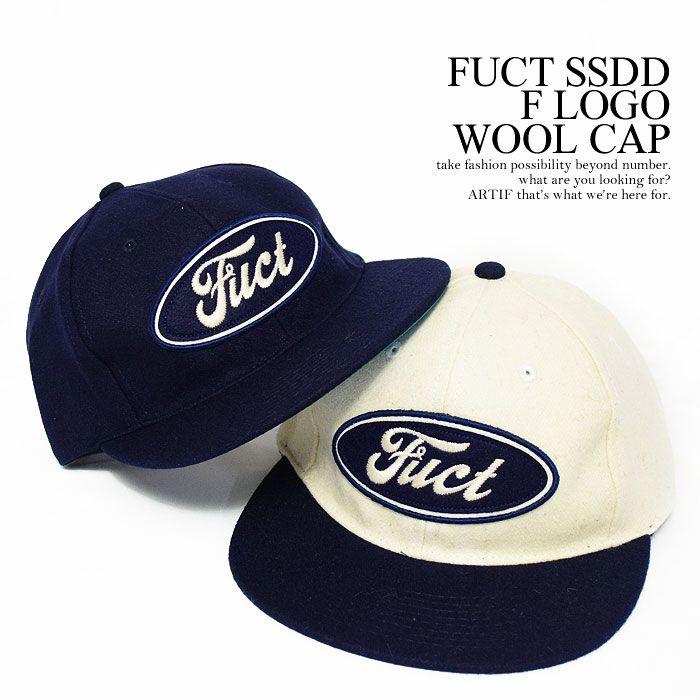 Fuct Logo - artif: FUCT fact FUCT SSDD F LOGO WOOL CAP mens Cap Hat wool Cap f ...