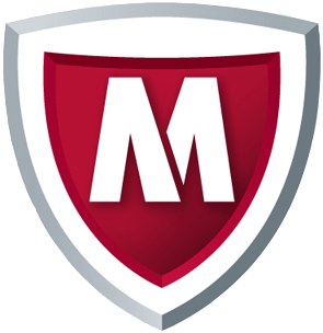 Red M Shield Logo - McAfee. Montana State University