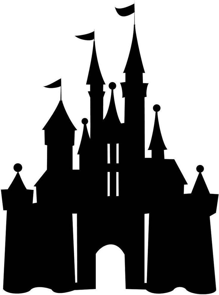 Disney World Castle Logo - Disney Cinderella Castle. Disney. Disney, Disney castle silhouette