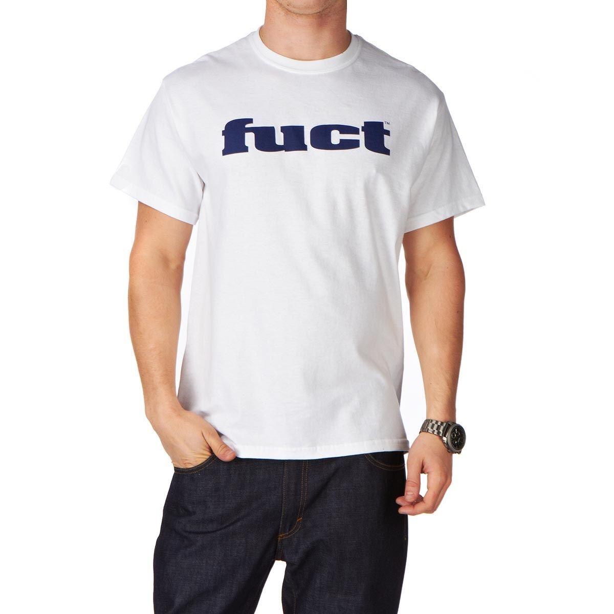 Fuct Logo - Fuct Og Logo T-Shirt - Navy | Free Delivery Options