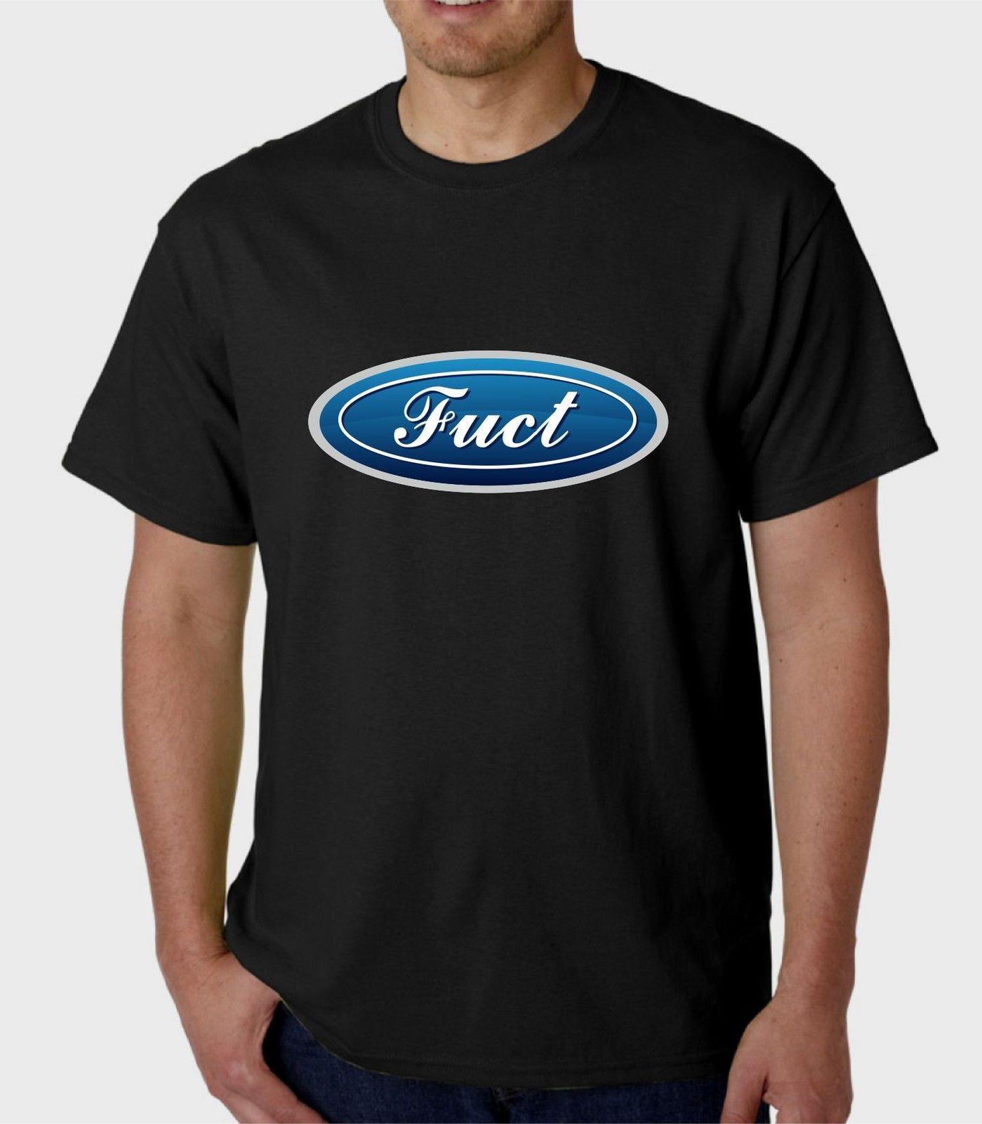Fuct Logo - Mens Funny, Retro T Shirt Fuct Car Logo DesignFunny Unisex Casual ...
