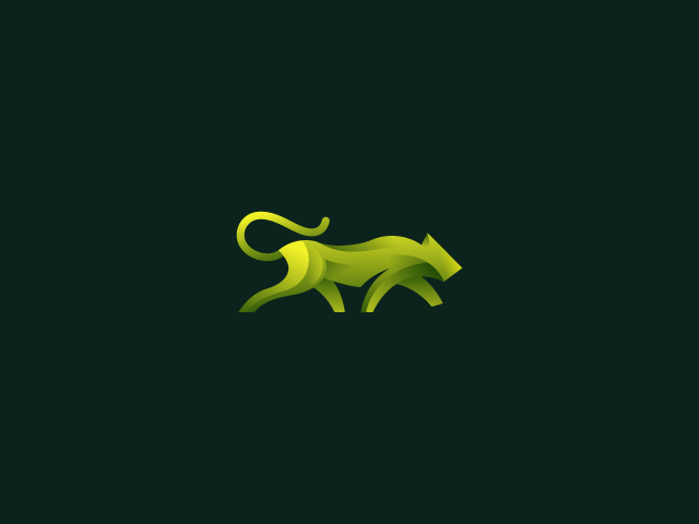 Green Panther Logo - Panther Logo Design