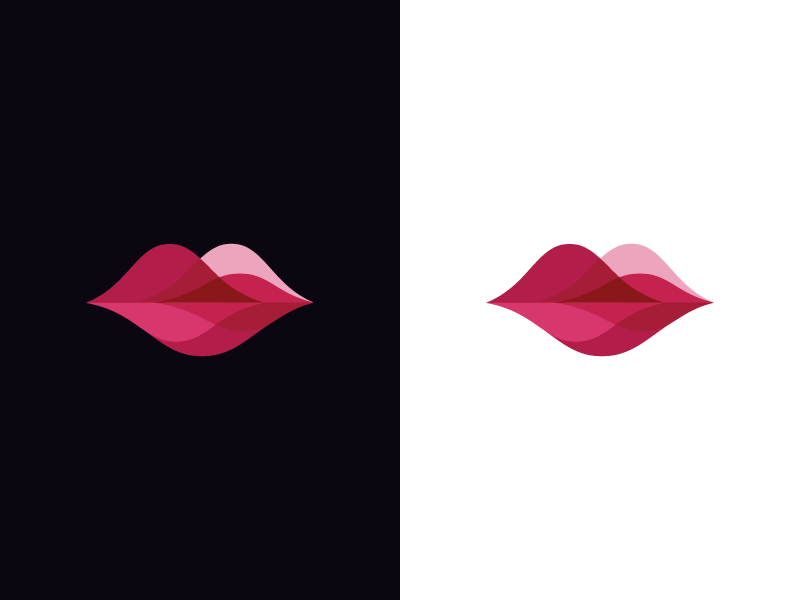 Lips Logo - Lips / sound / logo design