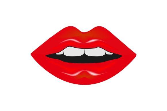 Lips Logo - Lips woman beauty logo Graphic