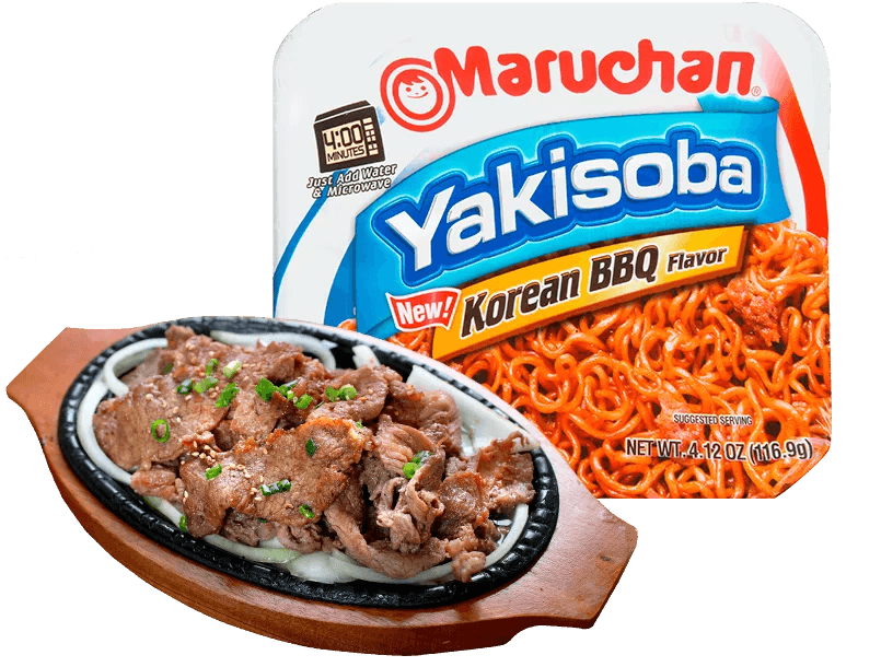 Yakisoba Maruchan Logo - Maruchan | Korean BBQ Flavor Yakisoba