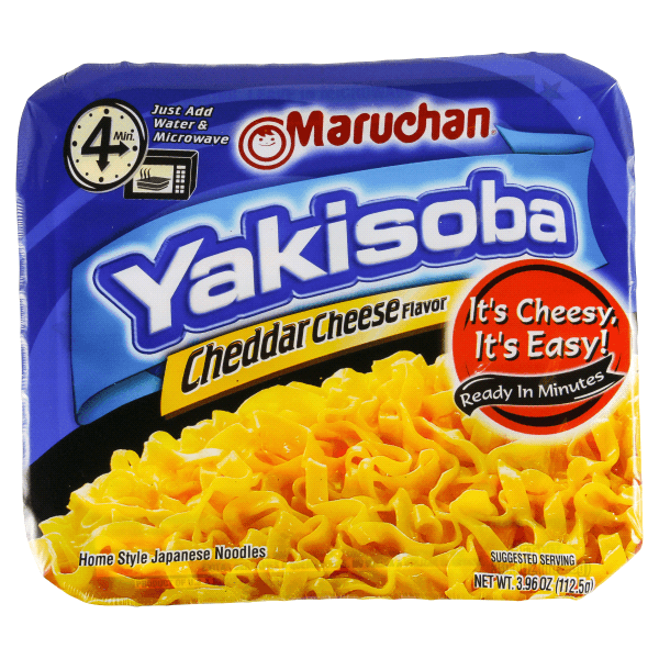 Yakisoba Maruchan Logo - Maruchan Yakisoba Noodles MealCheddar Chicken 3.96 oz