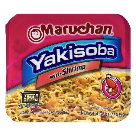 Yakisoba Maruchan Logo - Maruchan Yakisoba Noodles Bowl, with Shrimp, 4.04 Oz - Walmart.com