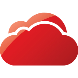 Red Cloud a Web Logo - Web 2 ruby red cloud 3 icon - Free web 2 ruby red cloud icons - Web ...