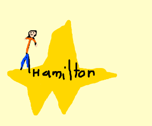 Hamilton Musical Logo - Hamilton; An American Musical (Logo) - Drawception