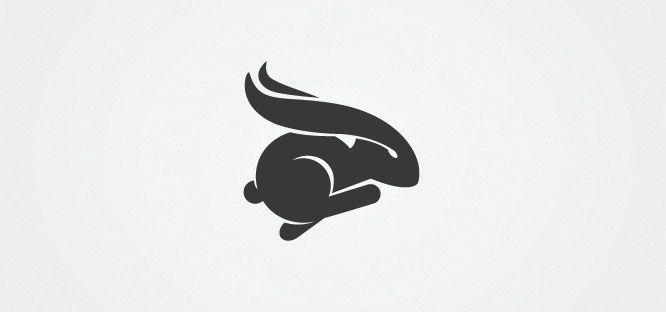 Cool Rabbit Logo - Bunny Logos