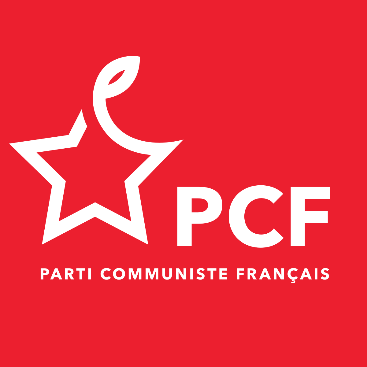 Red French Logo - French Communist Party