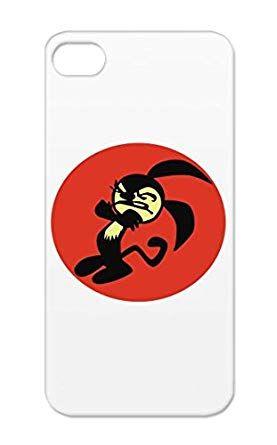 Cool Rabbit Logo - Shockproof Cool Rabbit Funny Cartoon Humor Logo Stik Graphic Edgy ...