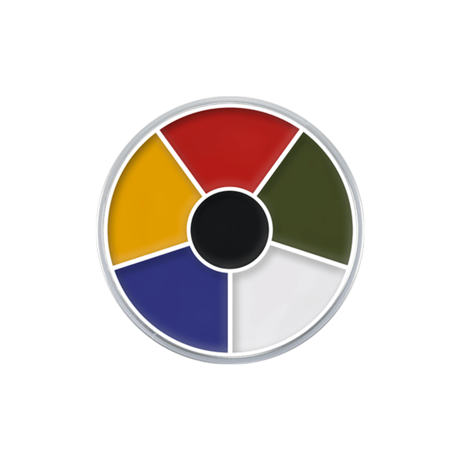 Who Has Multi Colored Circular Logo - Kryolan Creme Colour Circles