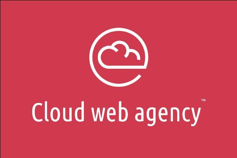 Red Cloud a Web Logo - Cloud Web Agency, Shipley. Web Design Company