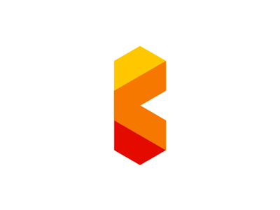 Back to Back Letter B Logo - B / Back, arrow / geometric letter mark, logo design symbol