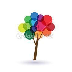 Who Has Multi Colored Circular Logo - 159 Best Trees Logo images | Tree logos, Picture invitations ...