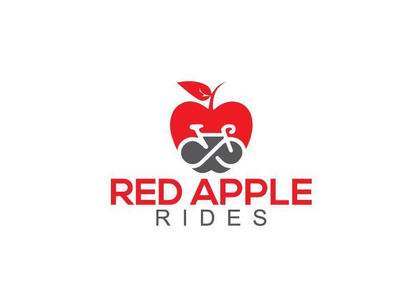 Red French Logo - Playful, Personable, Tourism Logo Design for Red Apple Rides by ...