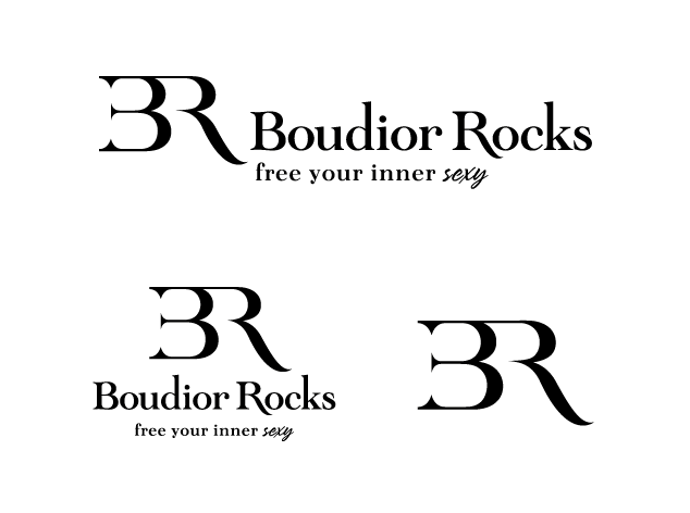 Back to Back Letter B Logo - heart logo design Archives