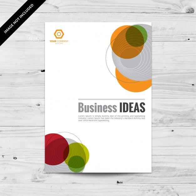 Who Has Multi Colored Circular Logo - Corporate cover design template with multicolored circles Vector ...