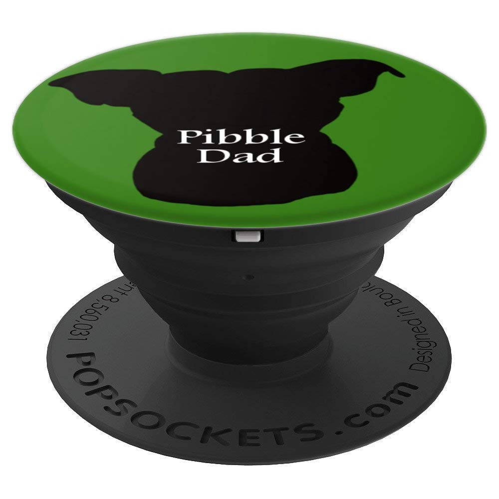 Green U Bull Logo - Pibble Dad Pit Bull Green PopSockets Grip