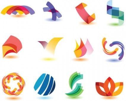 Dynamic Examples of Logo - dynamic color graphic pattern vector | Design | Logo design, Logos ...