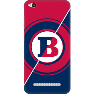 Back to Back Letter B Logo - Buy Printed Designer Back Cover For Redmi 5A - Twin Color Pattern ...