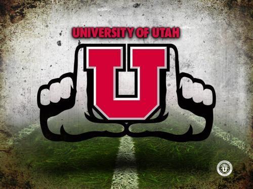 Block U Logo - Utes Block U logo with hands | Utah Utes Sports | Utah utes, Utah ...
