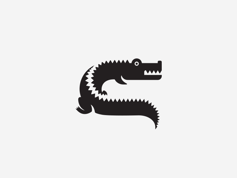 Crocodile Fashion Logo - C for Crocodile | Logos | Logos, Logo design, Animal logo