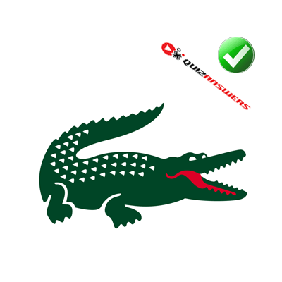 Crocodile Fashion Logo - Green fashion Logos