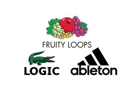 Crocodile Fashion Logo - This Designer Cleverly Blends Fashion Logos With Music Software