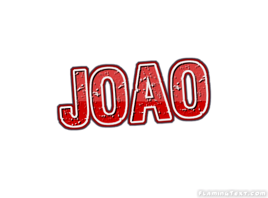 Joao Name Logo - Joao Logo. Free Name Design Tool from Flaming Text