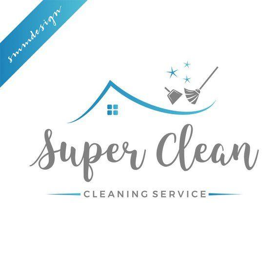 Cleaning Logo - Cleaning logo design Premade logo Cleaning service House