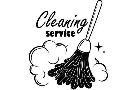 Cleaning Logo - Cleaning Logo 1 Maid Service Housekeeper Housekeeping Clean | Etsy